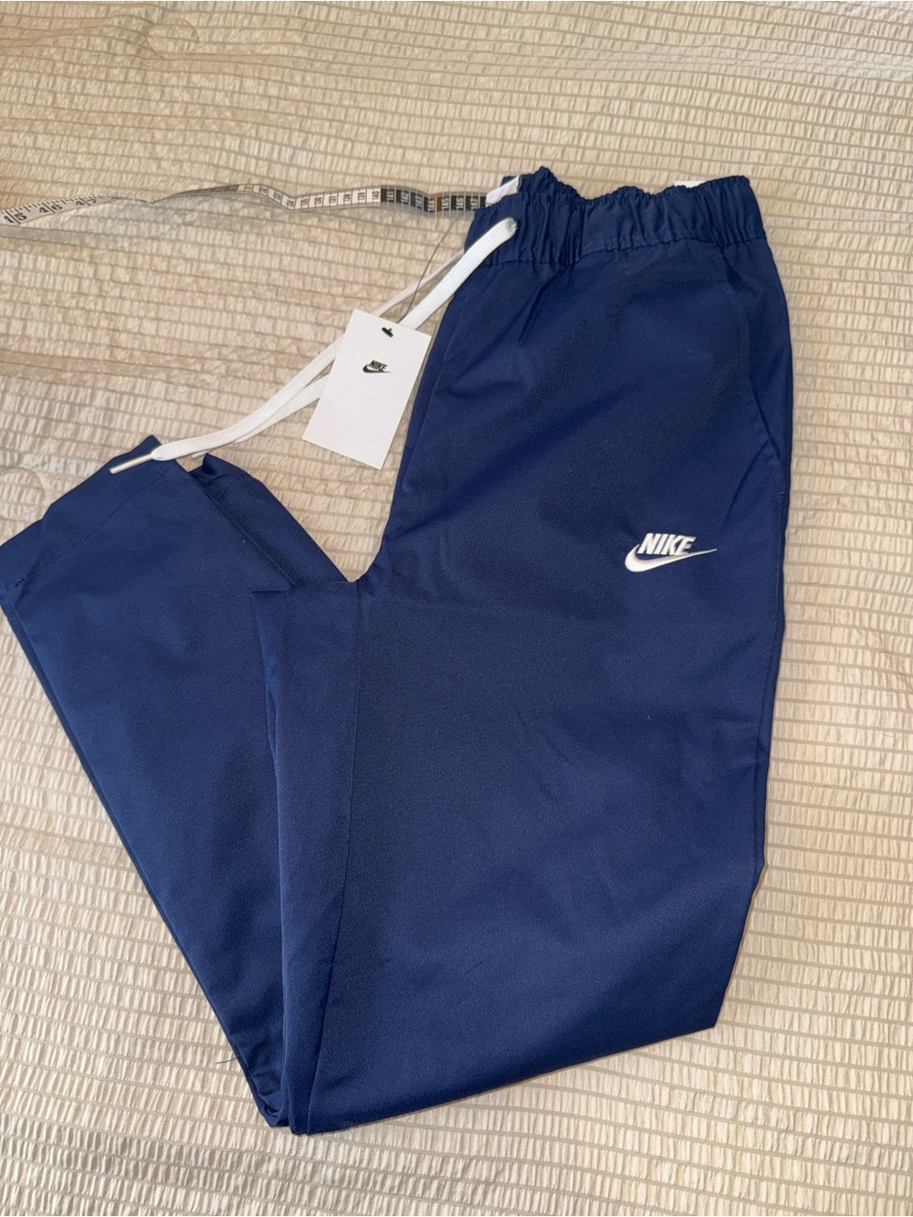 NWT Nike Blue Standard Fit Tapered Leg Pants small